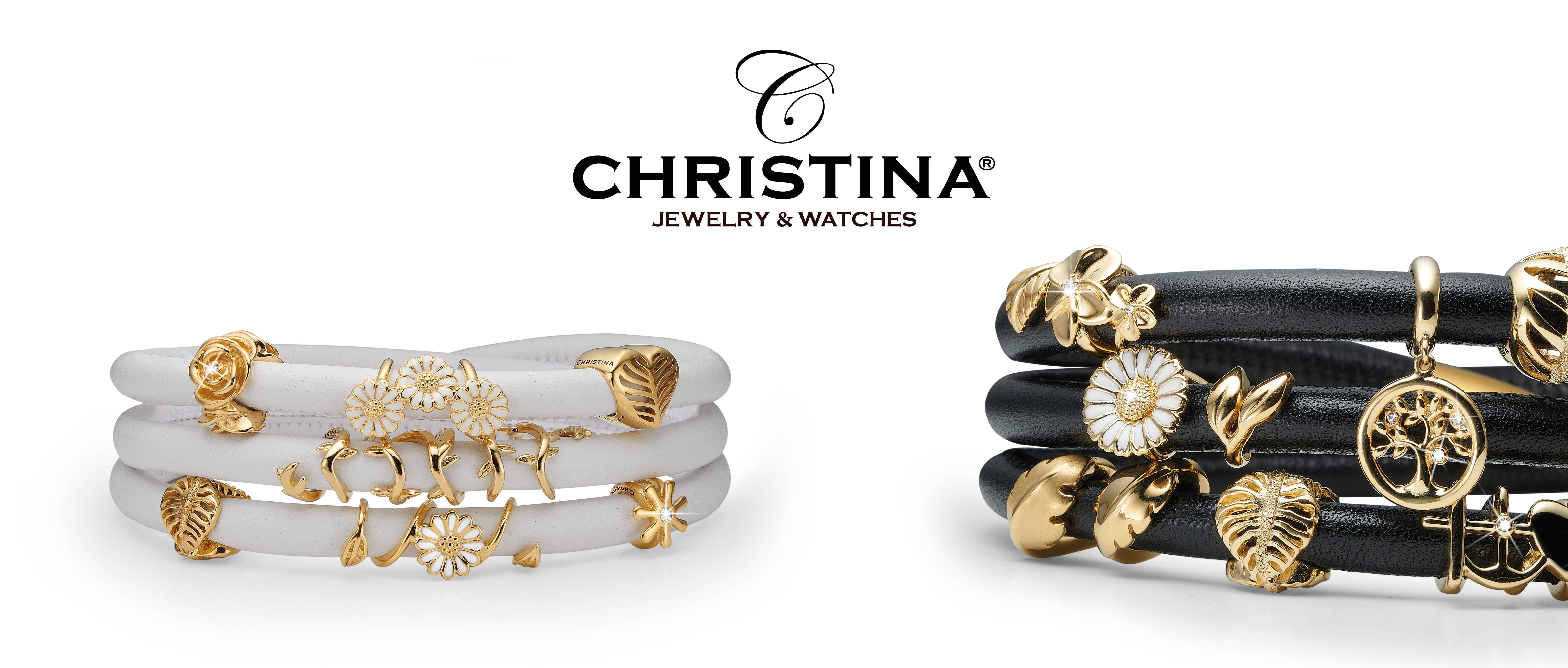 Christina Design London ure og smykker kan købes hos Vibholm guld og sølv